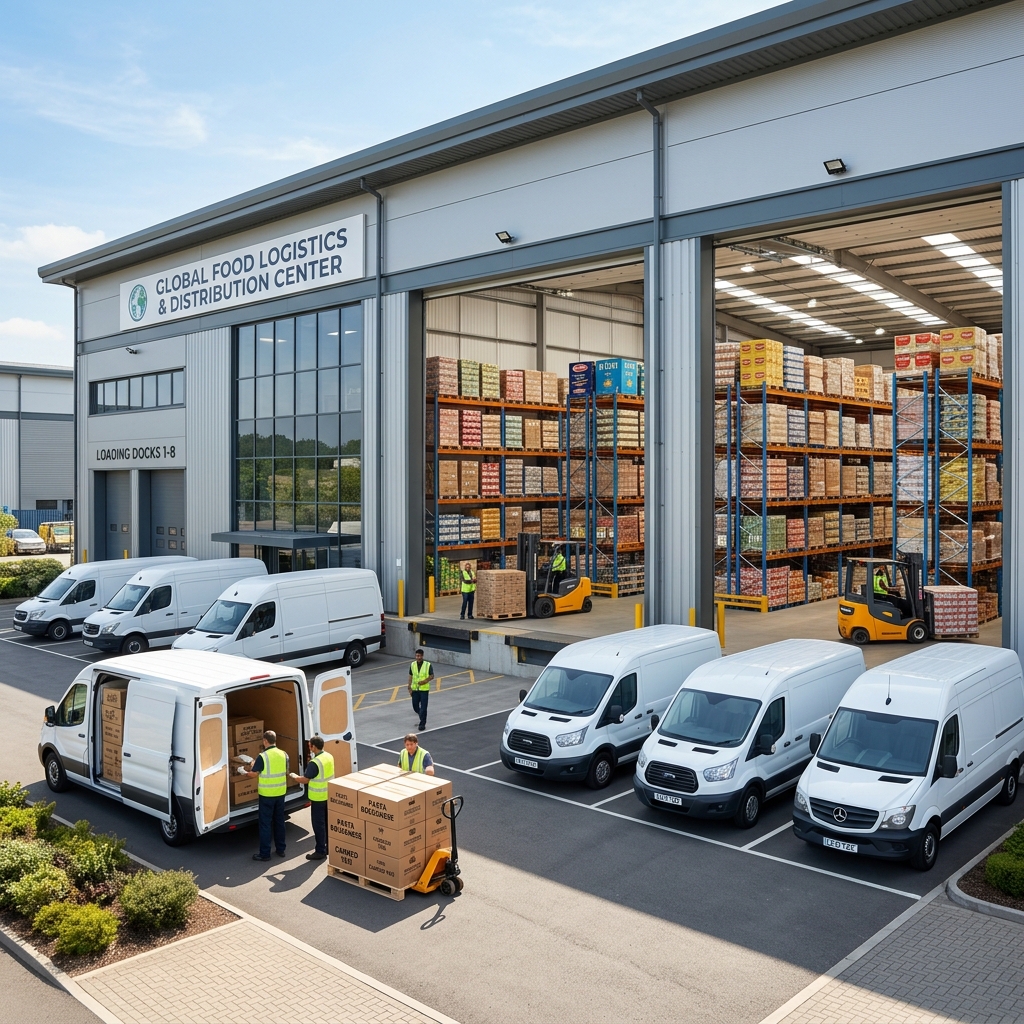 سيارات التوزيع والمخزن - Distribution Vans & Warehouse